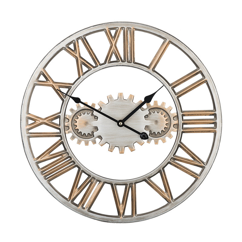 Cloverdale Metal Wall Clock