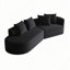Canapé modulaire surdimensionné et rembourré Modern