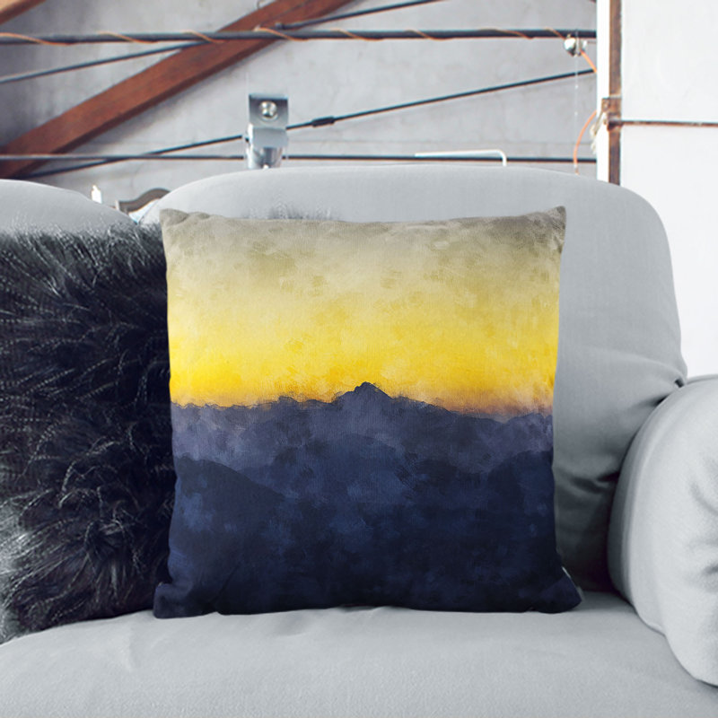 Square Cushion, Black, 40cm H x 40cm W x 15cm D