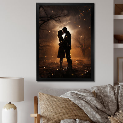 «Wedding Couple Celestial Union I», reproduction d'art sur toile