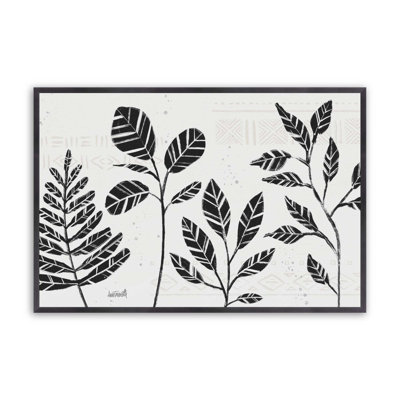 Black and White Botanicals I Print