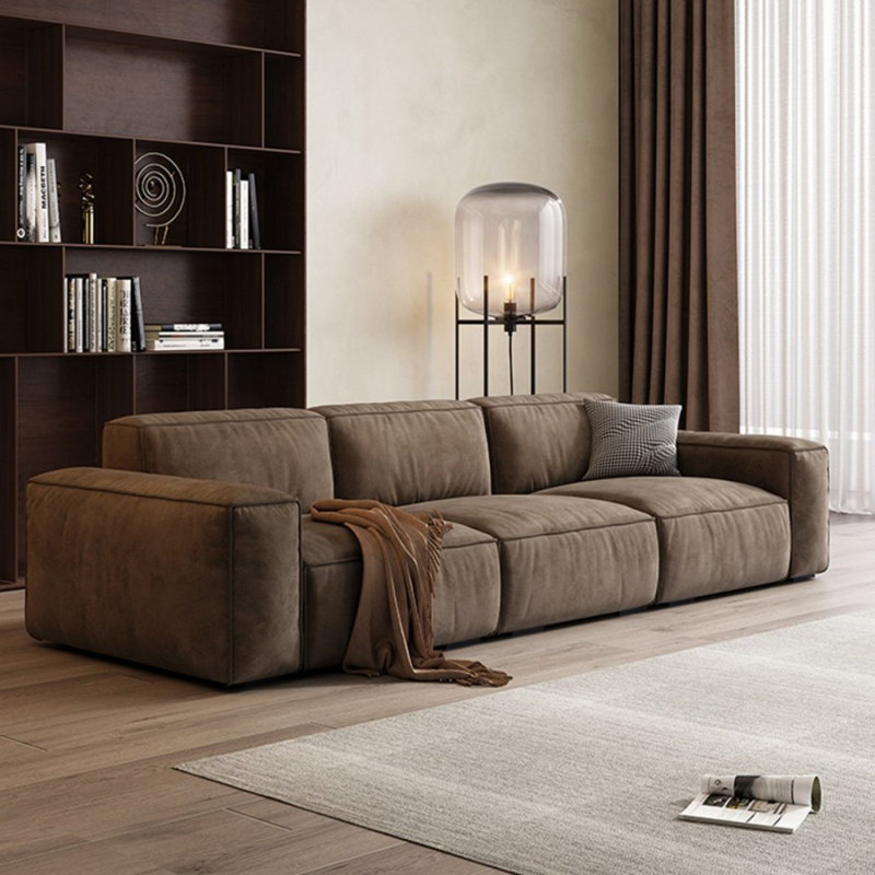Coussin modulaire Coffee Coffee, Café, 29,13 po H x 110,24 po l x 37,4 po P, 4