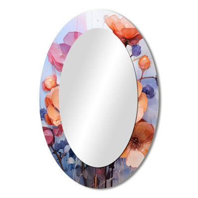 Laxman - Floral Metal Mirror