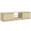 Labonte  TV Cabinet with LED Lights 120x30x35,5 cm-36260467-36263511