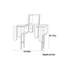 Commode tout en bois massif