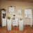 Tall Bathroom Storage Linen Cabinet and Organizer with Drawer and Shelves-24072495