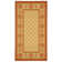 Tapis d'intérieur / extérieur brun clair / rouge Arneshia