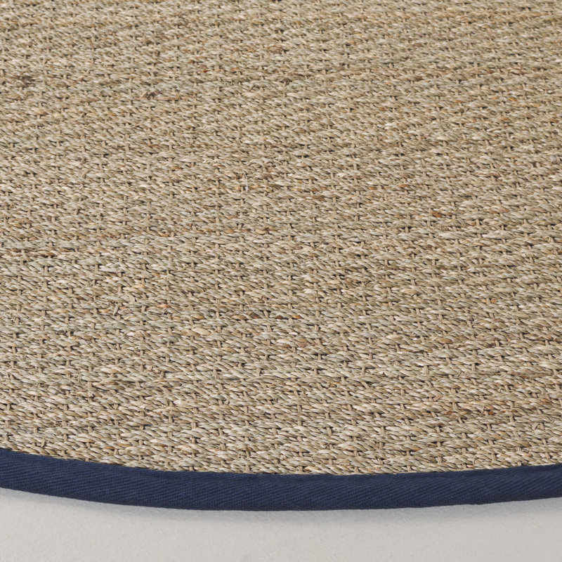 Natural Fiber 111 Seagrass No Pattern Rug, Round 6'