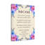 To My Mom - Wrapped Canvas Print-2058415331