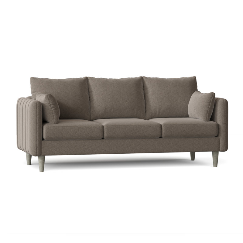 Kaveen Upholstered 83'' Sofa, Grey, Hill Beach