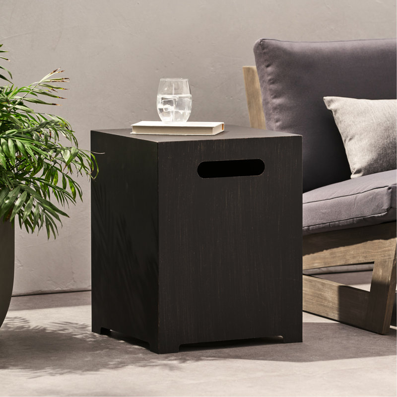 Table d'appoint Chic Brown + Gold
