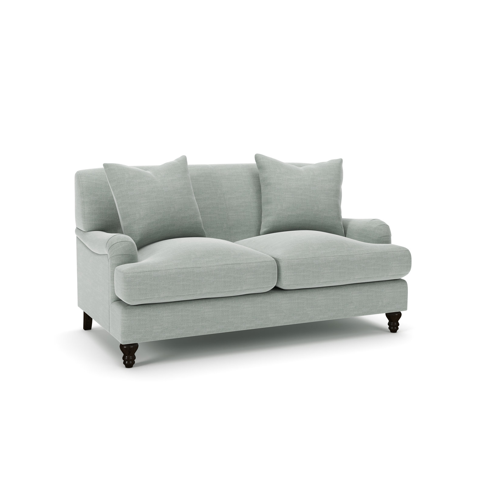Walters 59'' Tight Back Loveseat, Conversation Capri Basketweave