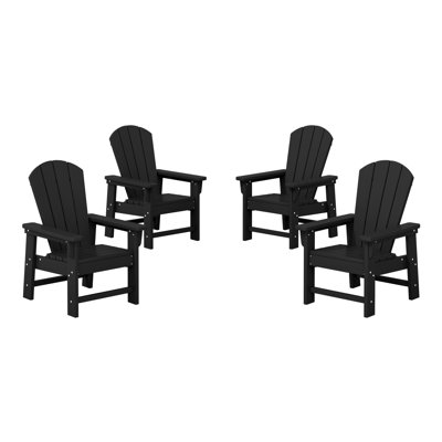 Ensemble de 4 chaises Adirondack pour enfants Laguna