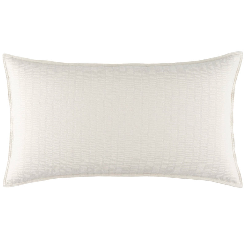 Roark Matelasse Sham, King, Plaster