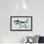 «Sharks Duo» de Ciotti, reproduction encadrée-1993418500
