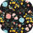 Botanical Floral Washable Non-Slip Area Rug-476901929-476901936