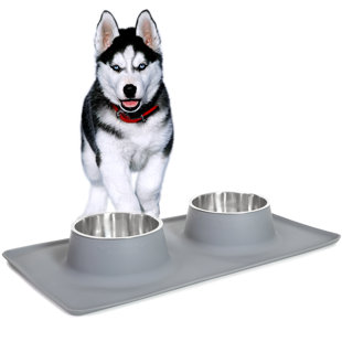 Deco Pet Dual Stainless Steel Bowl