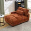 Fauteuil surdimensionné avec housse en velours côtelé et accoudoirs réglables pour se détendre dans un coussin de rangement-1820412206