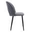 Ademir 44cm H Velvet Upholstered Metal Side Chair-1438999289