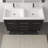 Roylene 47.2 " W Freestanding Standard 2 Double Vanity Bathroom Vanity With Solid Surface Top-21383981