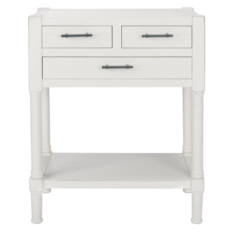 Pratt 23.5'' Console Table, Distressed White