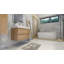 Ensemble de meuble-lavabo mural simple 35 po Carneshia-43200831