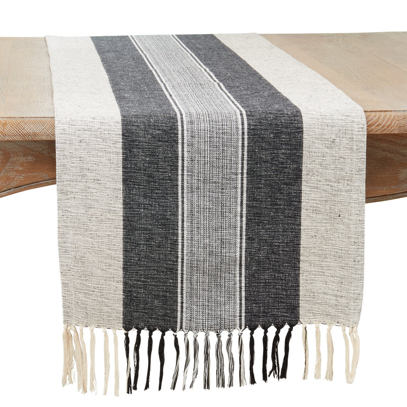 Rectangular Striped Table Runner