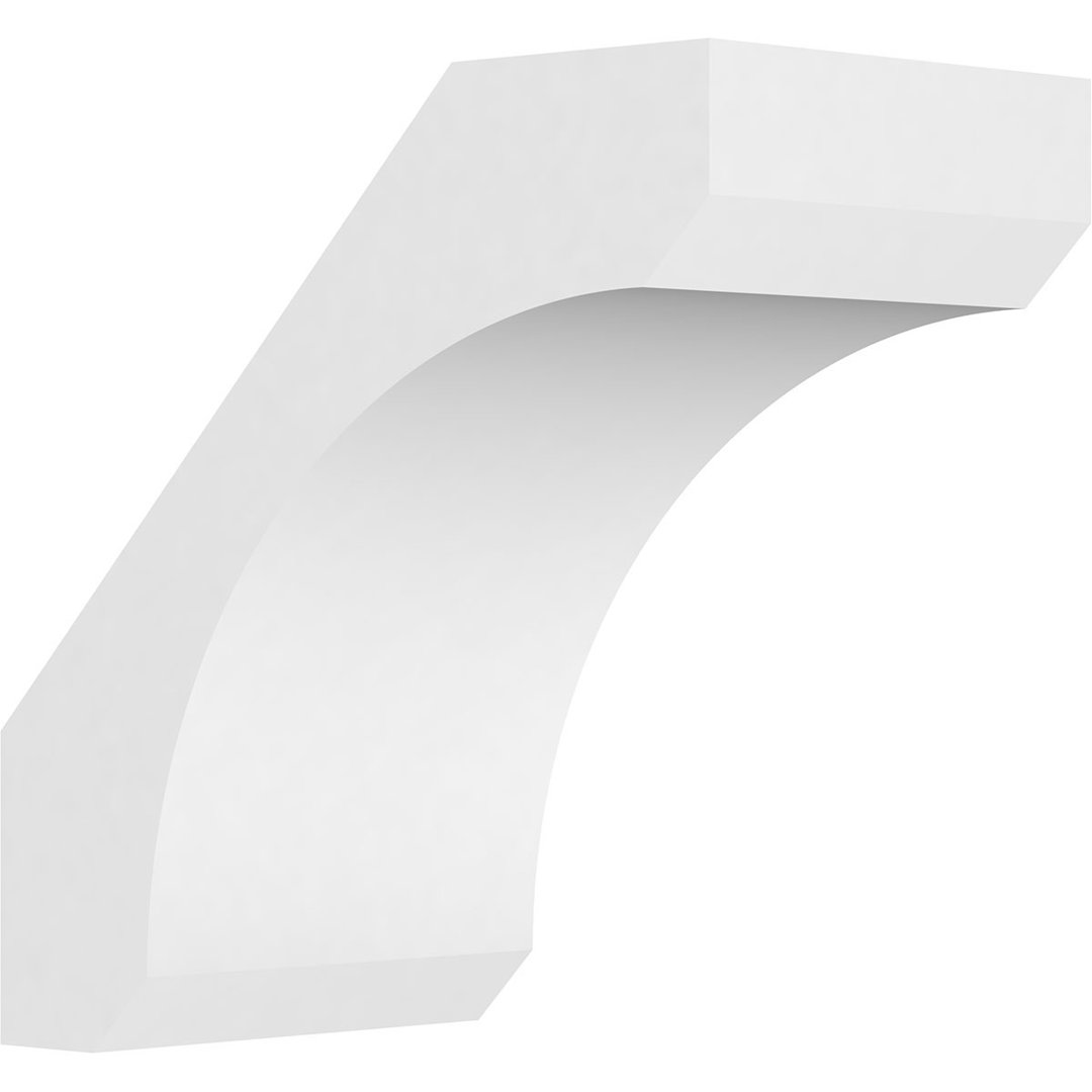 Standard Legacy Architectural Grade PVC Knee Brace Ekena Millwork 