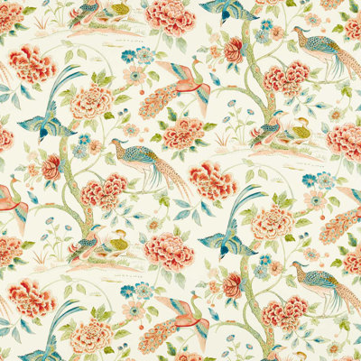 Indienne Peacock Fabric