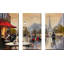 Paris Stroll - Ensemble de 3 toiles tendues-970093808