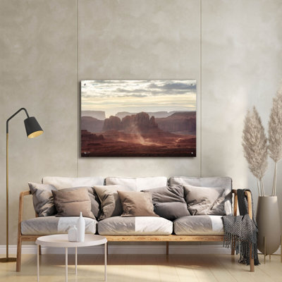  «The Sandstorm» par Martin Podt, art mural en verre acrylique, 36 po x 24 po