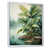 White Floater Framed