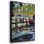 La Grenouillère par Monet, reproduction sur toile 3 pièces-317455563-317455567
