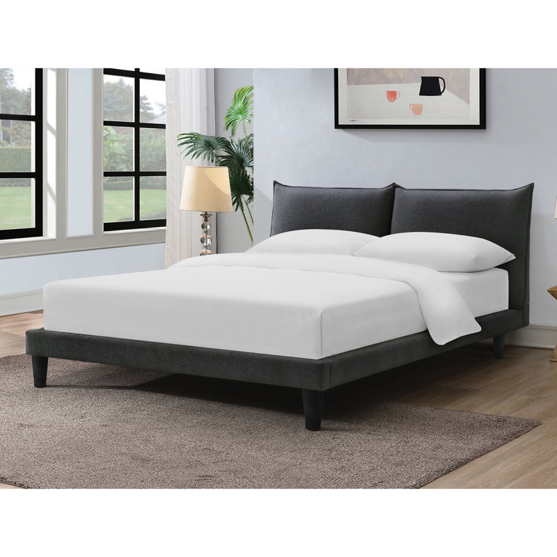 Lit plateforme Louque, Très grand, Dark Grey