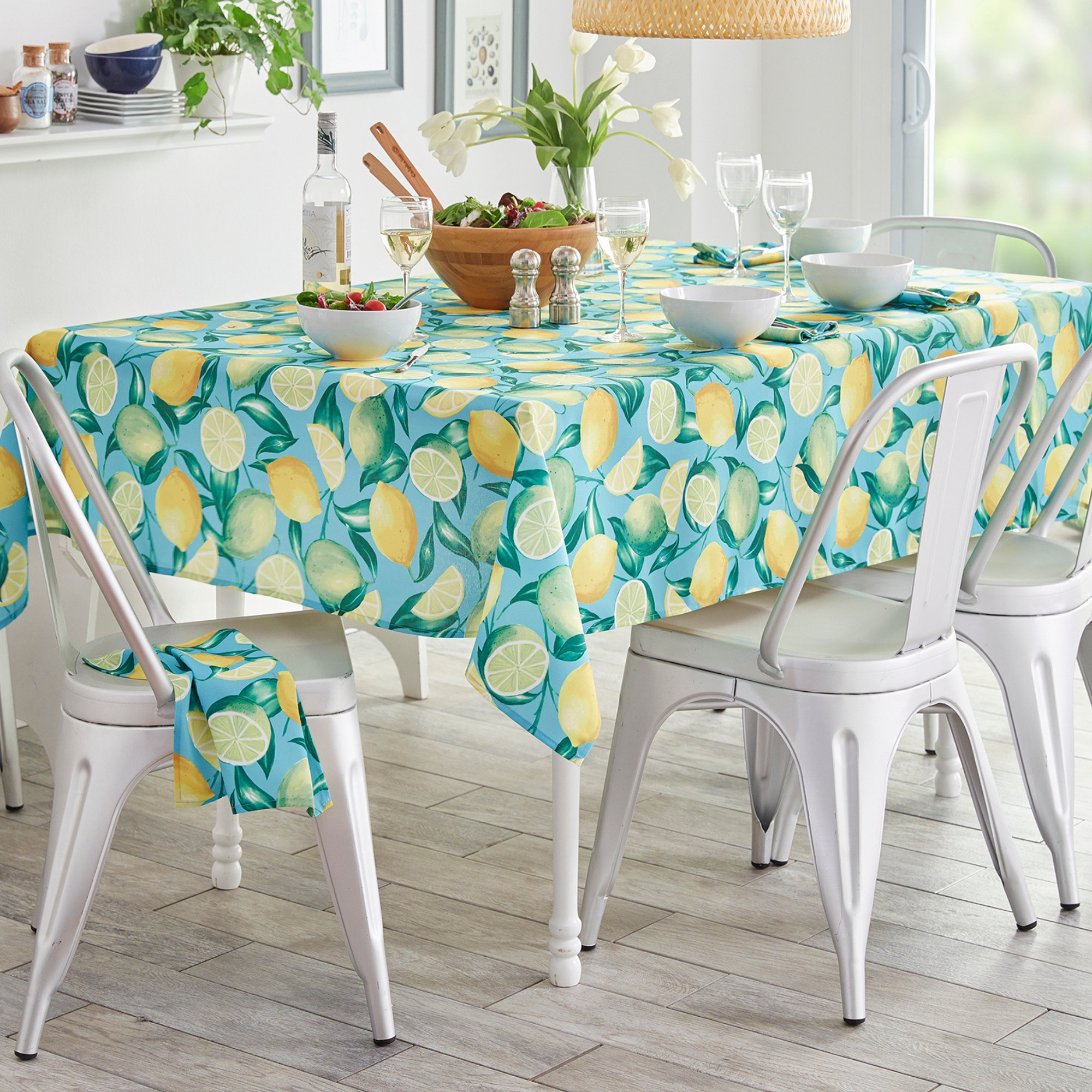 Bay Isle Home™ Cleotis Lemon Indoor/Outdoor Spring/Summer Fabric ...