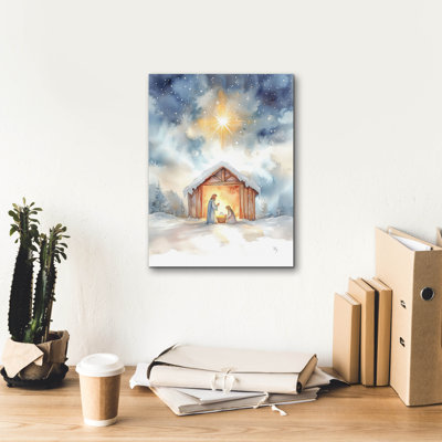  'Silent Night' by Ivan Guaderrama Canvas Wall Art