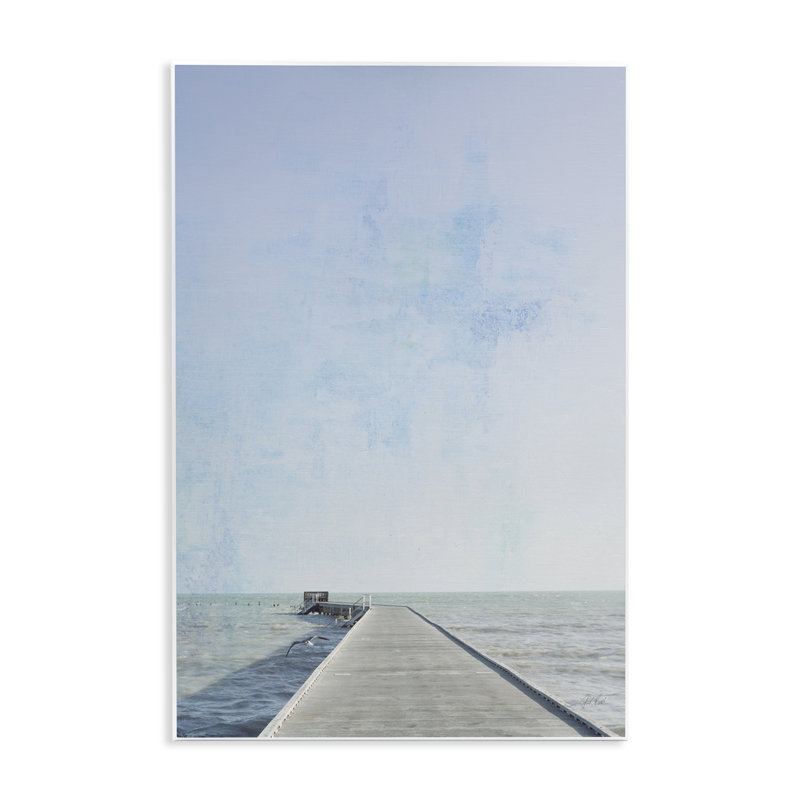  Art mural en forme de pilier apaisant à distance par Deborah Revell, H 15 po x l 10 po