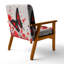 Chaise avec accoudoirs en velours Magiera-848677022-862026343