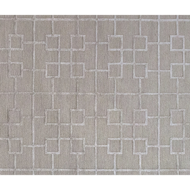 Hand Knotted Indoor Rug, Rectangle 6' x 9'