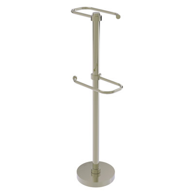 Porte-papier hygiénique sur pied 2 rouleaux