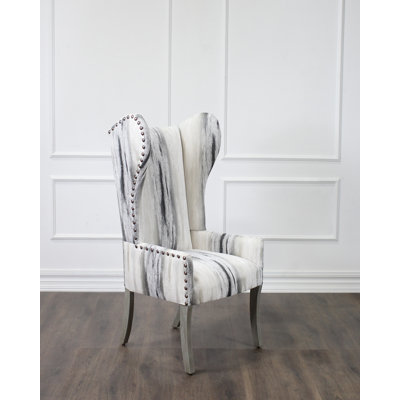 Solen Upholstered Wingback Chair