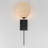Christner 25.75'' H 1-Light Steel Wallchiere