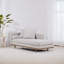 Chaise longue rembourrée en bois massif-101515098