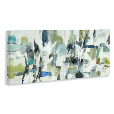 Chaotic Brush Strokes Layered Canvas Wall Art by Lisa Ridgers