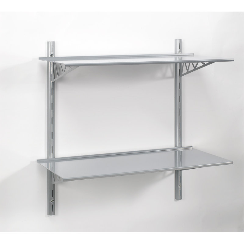 Tablette 2 pièces Chyrisse, Argent, H 24 po x l 36 po x P 11 po