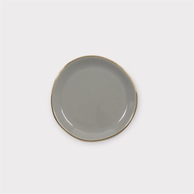 Assiette Good Morning, Blanc