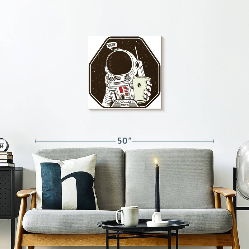 Oberle Apollo 11 1969 Print, 20" H x 20" W