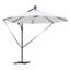 Umbrella with LED Strip Lights Polyester and Aluminium Outdoor Parasol-1633500814-1633500823