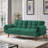 Tarantino Twin 75.3'' Upholstered Split Back Convertible Sofa-184895332