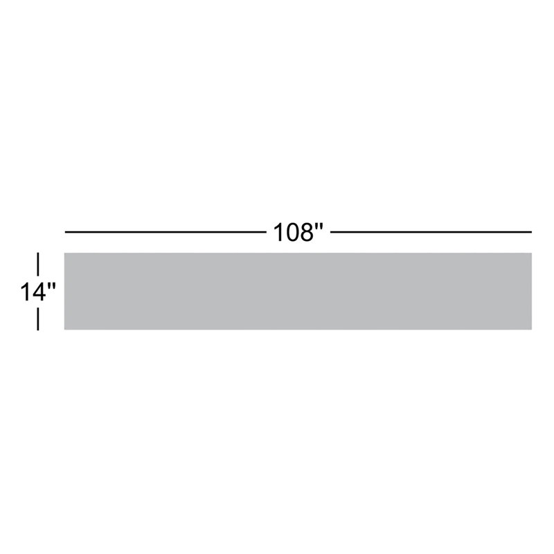 Solid Color Table Runner - Basics by Wayfair™, Coral